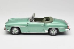 Mercedes 190 SL W121 Vert Clair Métallisé Norev 1:18 183401 Métal Moulé — image 5 sur 9