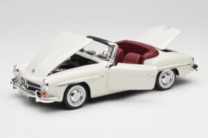 Mercedes 190 SL W121 Gris Clair Norev 1:18 B66040710 Métal Moulé — image 2 sur 10