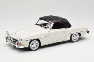 Mercedes 190 SL W121 Gris Clair Norev 1:18 B66040710 Métal Moulé — image 3 sur 10