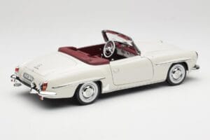 Mercedes 190 SL W121 Gris Clair Norev 1:18 B66040710 Métal Moulé — image 4 sur 10