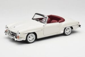 Mercedes 190 SL W121 Gris Clair Norev 1:18 B66040710 Métal Moulé