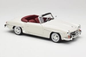 Mercedes 190 SL W121 Gris Clair Norev 1:18 B66040710 Métal Moulé — image 8 sur 10