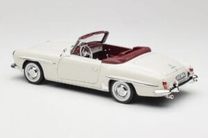 Mercedes 190 SL W121 Gris Clair Norev 1:18 B66040710 Métal Moulé — image 9 sur 10