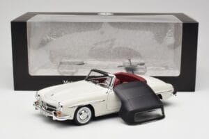 Mercedes 190 SL W121 Gris Clair Norev 1:18 B66040710 Métal Moulé — image 10 sur 10