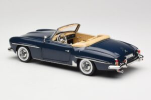 Mercedes 190 SL W121 Middle Blue Norev 1:18 183403 Métal Moulé — image 7 sur 8