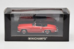 Mercedes 190 SL W121 Rouge Minichamps 1:43 940033131 Métal Moulé — image 4 sur 4