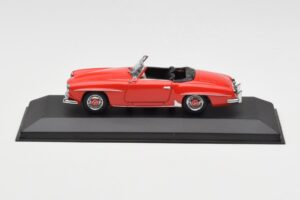 Mercedes 190 SL W121 Rouge Minichamps 1:43 940033131 Métal Moulé