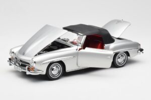 Mercedes 190 SL W121 Argent Norev 1:18 B660640604 Métal Moulé — image 2 sur 8