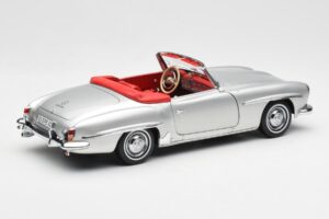 Mercedes 190 SL W121 Argent Norev 1:18 B660640604 Métal Moulé — image 3 sur 8