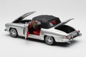 Mercedes 190 SL W121 Argent Norev 1:18 B660640604 Métal Moulé — image 5 sur 8