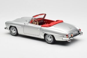 Mercedes 190 SL W121 Argent Norev 1:18 B660640604 Métal Moulé — image 7 sur 8