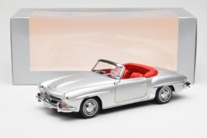 Mercedes 190 SL W121 Argent Norev 1:18 B660640604 Métal Moulé — image 8 sur 8