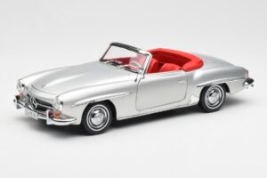 Mercedes 190 SL W121 Argent Norev 1:18 B660640604 Métal Moulé