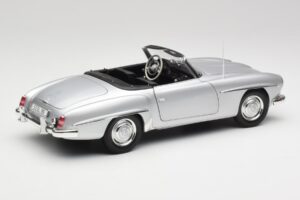 Mercedes 190 SL W121 Argent Gris Minichamps 1:18 100037031 Métal Moulé — image 3 sur 8