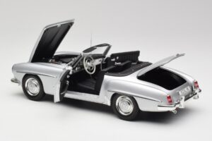 Mercedes 190 SL W121 Argent Gris Minichamps 1:18 100037031 Métal Moulé — image 5 sur 8