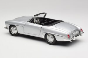 Mercedes 190 SL W121 Argent Gris Minichamps 1:18 100037031 Métal Moulé — image 7 sur 8