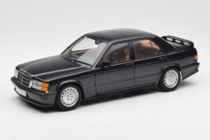 Mercedes 190E 2.3-16 W201 Bleu Noir Metallic AUTOart 1:18 76122 Métal Moulé