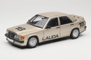 Mercedes 190E 2.3-16 W201 #1 N. Lauda Race of Champions Nurburgring 1984 AUTOart 1:18 88431 Métal Moulé