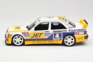 Mercedes 190E 2.5-16 EVO 1 W201 Team MS-Jet #4 R. Asch DTM 1989 Minichamps 1:18 155893604 Métal Moulé — image 3 sur 6