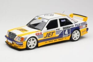 Mercedes 190E 2.5-16 EVO 1 W201 Team MS-Jet #4 R. Asch DTM 1989 Minichamps 1:18 155893604 Métal Moulé
