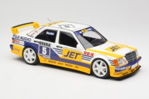 Mercedes 190E 2.5-16 EVO 1 W201 Team MS-Jet #5 M. Reuter DTM 1989 Minichamps 1:18 155893605 Métal Moulé — image 4 sur 6