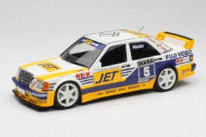 Mercedes 190E 2.5-16 EVO 1 W201 Team MS-Jet #5 M. Reuter DTM 1989 Minichamps 1:18 155893605 Métal Moulé