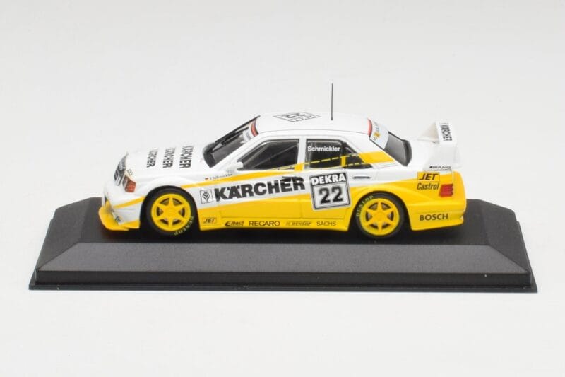 Mercedes 190E 2.5-16 Evo 2 W201 #22 MS Kärcher Schmickler DTM 1990 Minichamps 1:43 Mercedes 190E 2.5-16 Evo 2 W201 #22 MS Kärcher Schmickler DTM 1990 Minichamps 1:43 13120 Métal Moulé