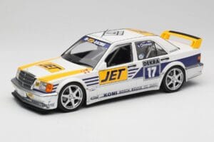 Mercedes 190E 2.5-16 EVO I W201 #17 Team MS-Jet J. van Ommen DTM 1990 Minichamps 1:18 155903617 Métal Moulé