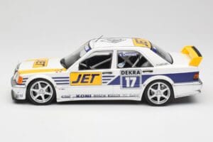 Mercedes 190E 2.5-16 EVO I W201 #17 Team MS-Jet J. van Ommen DTM 1990 Minichamps 1:18 155903617 Métal Moulé — image 5 sur 6