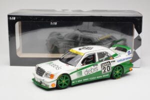 Mercedes 190E 2.5-16 EVO II W201 #20 Team Zakspeed M. Schumacher DTM 1991 Minichamps 1:18 155913620 Métal Moulé — image 6 sur 6