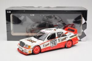 Mercedes 190E 2.5-16 EVO II W201 #78 Team AMG E. Lohr DTM 1991 Minichamps 1:18 155913678 Métal Moulé — image 6 sur 6