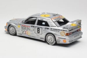 Mercedes 190E 2.5-16 EVO II W201 #8 Zung Fu E. Lohr Guia Race Macau 1992 Minichamps 1:18 155923608 Métal Moulé — image 4 sur 6