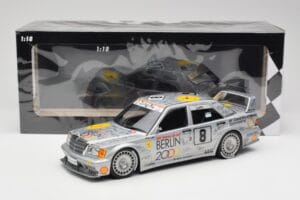 Mercedes 190E 2.5-16 EVO II W201 #8 Zung Fu E. Lohr Guia Race Macau 1992 Minichamps 1:18 155923608 Métal Moulé — image 6 sur 6