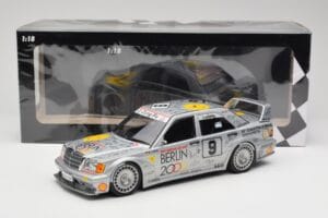 Mercedes 190E 2.5-16 EVO II W201 #9 Zung Fu K. Ludwig Guia Race Macau 1992 Minichamps 1:18 155923609 Métal Moulé — image 6 sur 6