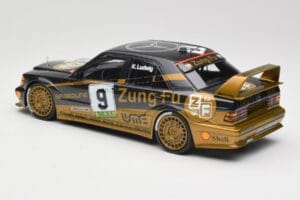 Mercedes 190E 2.5-16 EVO II W201 #9 Zung Fu K. Ludwig Guia Race Macau 1991 Minichamps 1:18 155913609 Métal Moulé — image 4 sur 6