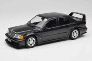 Mercedes 190E W201 2.5-16 EVO 2 Noir Metallic Minichamps 1:18 155036100 Métal Moulé