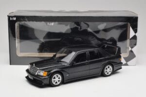 Mercedes 190E W201 2.5-16 EVO 2 Noir Metallic Minichamps 1:18 155036100 Métal Moulé — image 6 sur 6