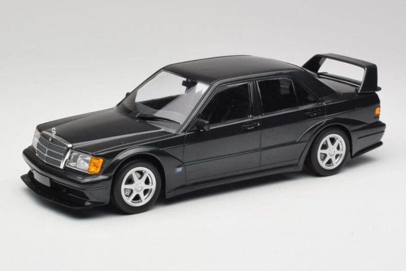 Mercedes 190E W201 2.5-16 EVO 2 Noir Metallic Minichamps 1:18 155036100 Métal Moulé