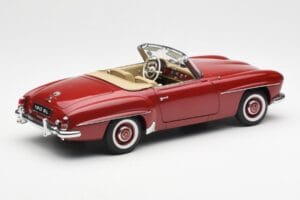 Mercedes 190SL W198 Rouge AUTOart 1:18 76116 Métal Moulé — image 3 sur 8