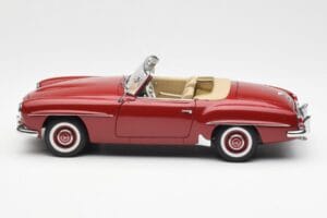 Mercedes 190SL W198 Rouge AUTOart 1:18 76116 Métal Moulé — image 4 sur 8