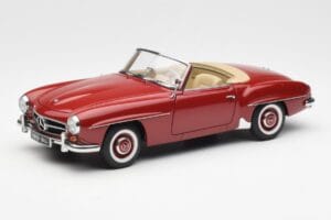 Mercedes 190SL W198 Rouge AUTOart 1:18 76116 Métal Moulé