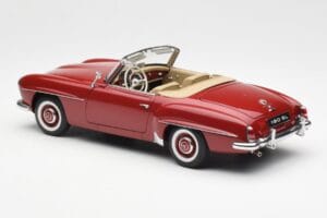 Mercedes 190SL W198 Rouge AUTOart 1:18 76116 Métal Moulé — image 7 sur 8