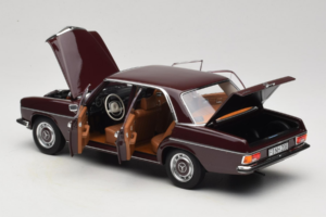 Mercedes 200 W115 Brun Rouge Foncé Norev 1:18 183778 Métal Moulé — image 5 sur 8