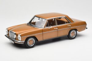 Mercedes 200 W115 Bycane Or Édition Concessionnaire Norev 1:18 B66040665 Métal Moulé