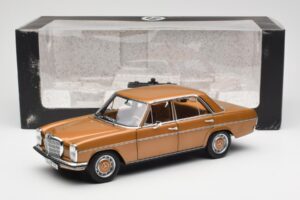 Mercedes 200 W115 Bycane Or Édition Concessionnaire Norev 1:18 B66040665 Métal Moulé — image 8 sur 8
