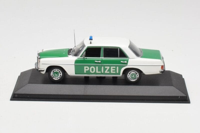 Mercedes 200 W115 Police Minichamps 1:43 400034090 Métal Moulé