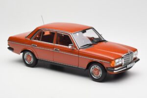 Mercedes 200 W123 English Rouge Édition Concessionnaire Norev 1:18 B66040653 Métal Moulé — image 6 sur 8