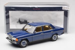 Mercedes 200 W123 Surf Bleu Norev 1:18 183710 Métal Moulé — image 8 sur 8