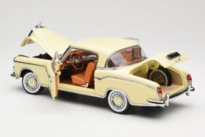 Mercedes 220 SE W128 Coupé Beige Sun Star 1:18 3562 Métal Moulé — image 5 sur 8