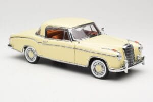 Mercedes 220 SE W128 Coupé Beige Sun Star 1:18 3562 Métal Moulé — image 6 sur 8
